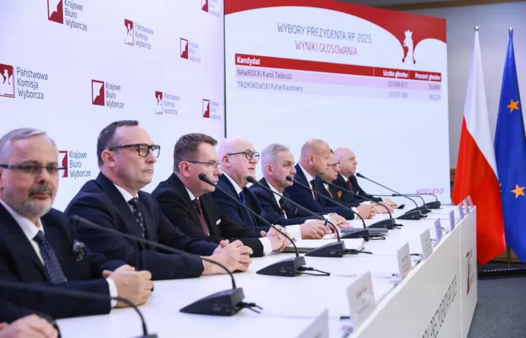 Państwowa Komisja Wyborcza Fot. PAP/Leszek Szymański