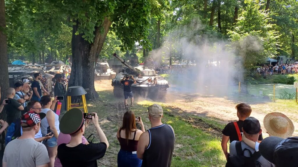 15 czerwca 2025 r. Piknik Czołgisty w Lubuskim Muzeum Wojskowym w Drzonowie (fot. Piotr Bakselerowicz)