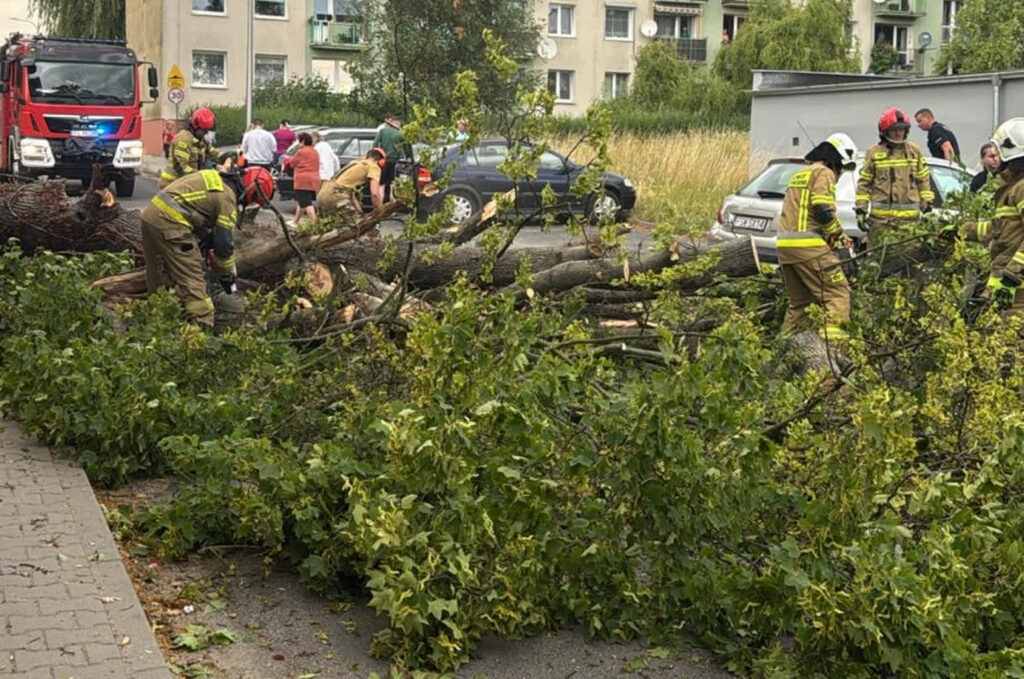 Bilans nawałnic w powiecie świebodzińskim Fot. G.Waligóra
