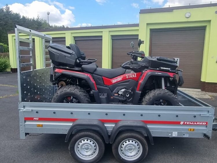 Quad dla OSP Osiecznica 9 fot. UM Krosno Odrzańskie