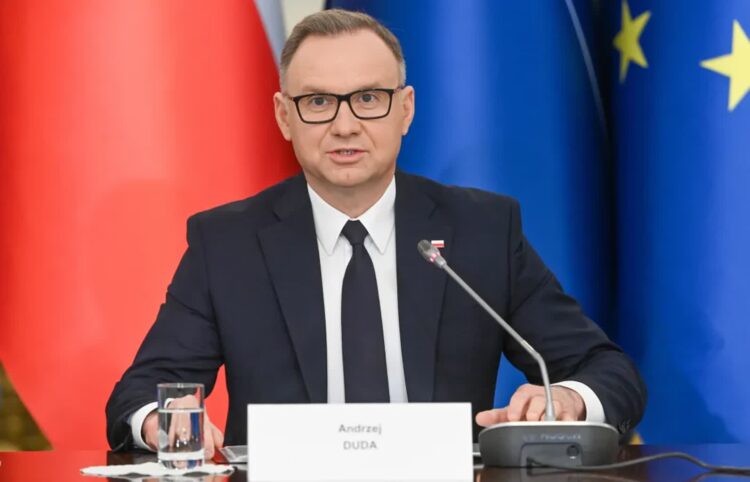 Zebrała się Rada Bezpieczeństwa Narodowego. Prezydent Duda zabrał głos 9 Prezydent Andrzej Duda. Fot. PAP/Piotr Nowak