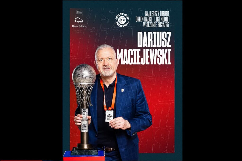 Dariusz Maciejewski i AZS AJP uhonorowani Radio Zachód - Lubuskie