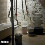 Domowa fabryka amfetaminy na terenie pow. żagańskiego. Zatrzymano cztery osoby (KPP Żagań)