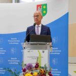 Marszałek Marcin Jabłoński na sesji absolutoryjnej (fot. Paweł Wańczko/lubuskie.pl)