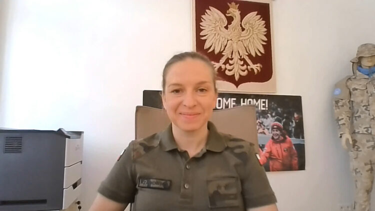 ppłk Katarzyna Rzadkowska, dyrektor Centrum Weterana Działań poza Granicami Państwa Radio Zachód - Lubuskie