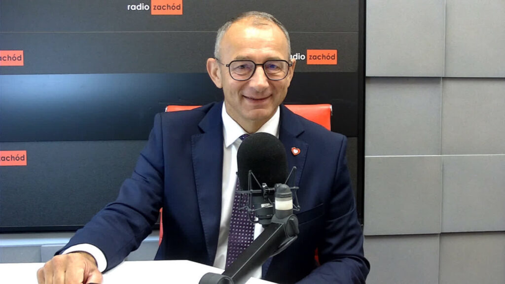 Marek Cebula, wojewoda lubuski, w studiu Radia Zachód