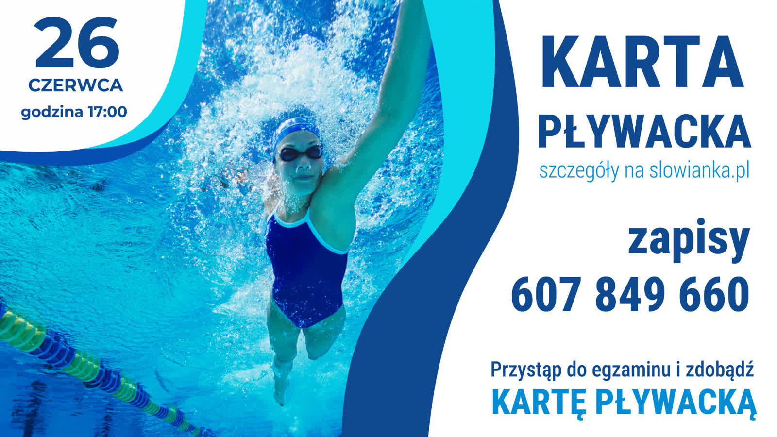 Popłyń po kartę pływacką Radio Zachód - Lubuskie