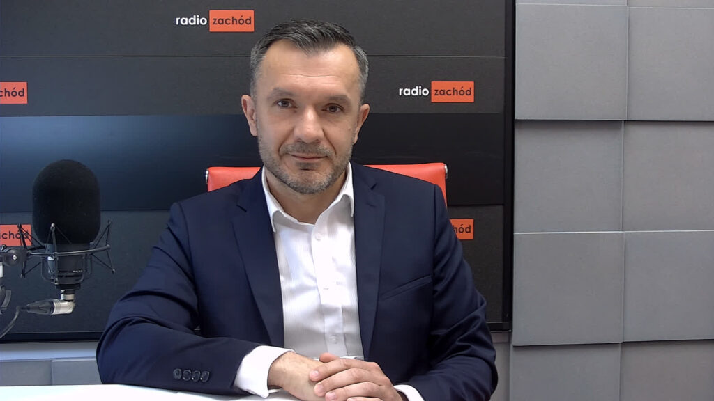 Łukasz Pabierowski zastępca Dyrektora Departamentu Gospodarki i Rozwoju Urzędu Marszałkowskiego Radio Zachód - Lubuskie