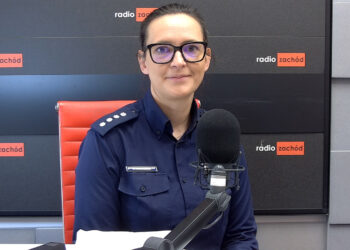 Monika Nowakowska, zastępca komendanta miejskiego policji w Zielonej Górze Radio Zachód - Lubuskie