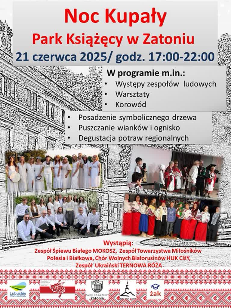 Park Książęcy w Zatoniu zaprasza na „Noc Kupały” Radio Zachód - Lubuskie