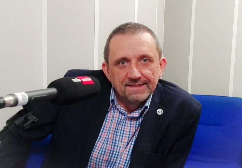 Tomasz Pluta, dyr. II LO w Gorzowie Radio Zachód - Lubuskie