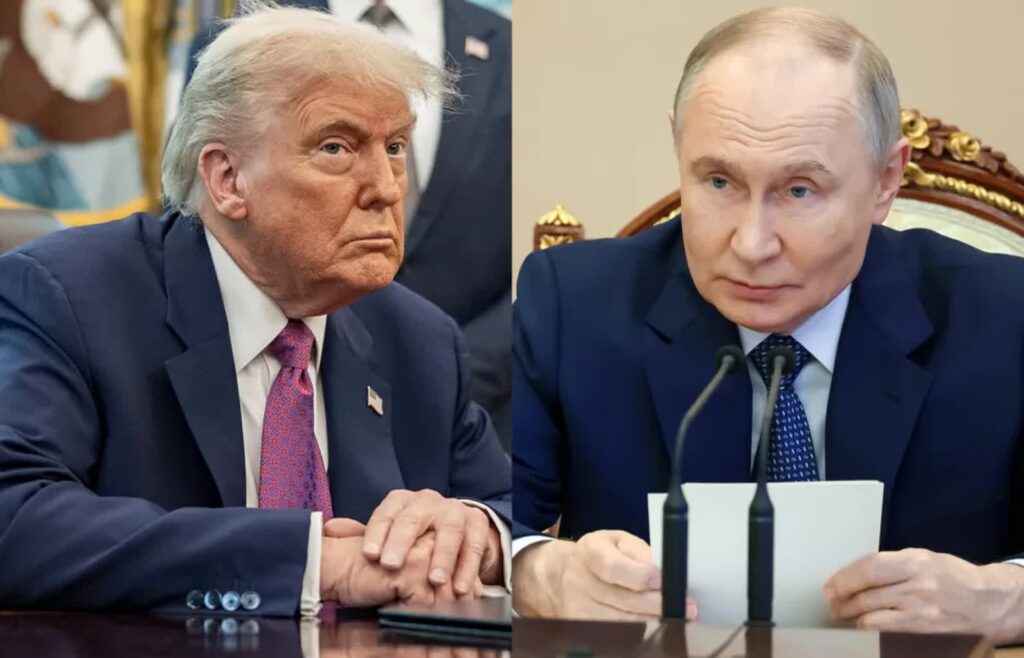 Donald Trump i Władimir Putin Fot. PAP/EPA/KEN CEDENO/POOL/VYACHESLAV PROKOFYEV/SPUTNIK/KREMLIN POOL