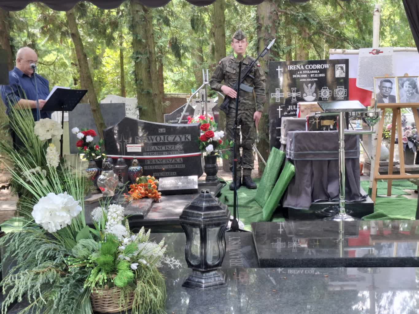 Pogrzeb patriotów Radio Zachód - Lubuskie