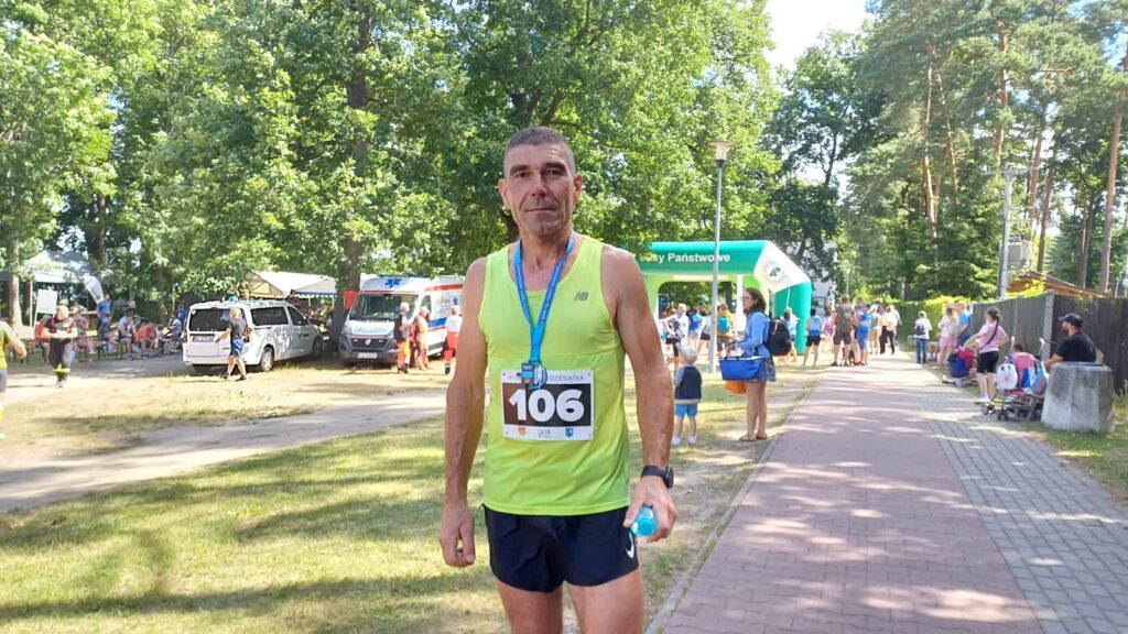 Szatkowski najszybszy w Niesulicach Zwycięzca Paweł Szatkowski z Niwisk (fot. Jakub Lesiński)