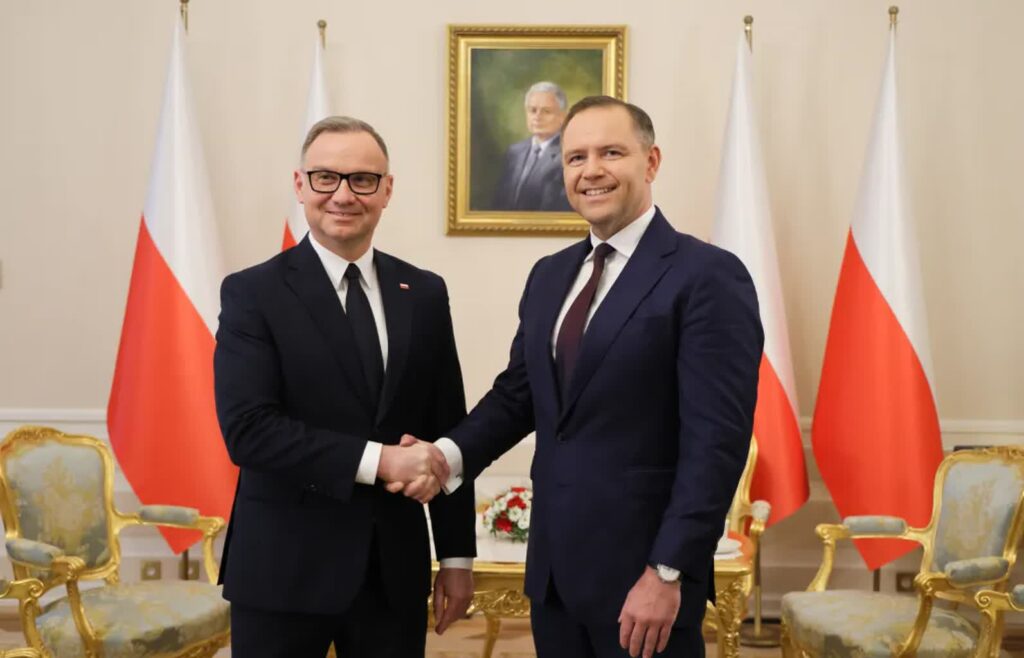 Andrzej Duda i Karol Nawrocki. Fot. PAP/Paweł Supernak