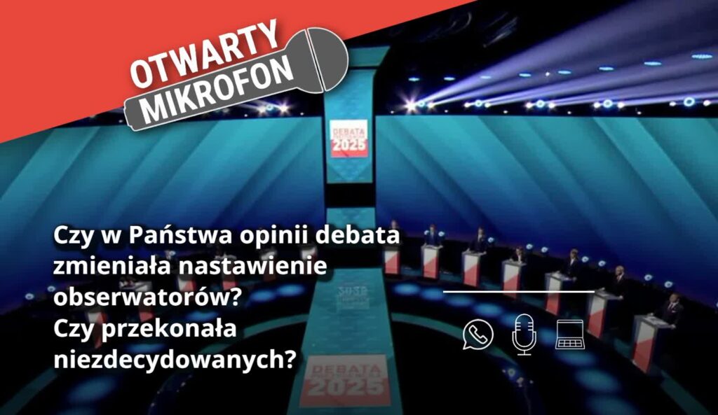 Czy w Państwa opinii debata zmieniała nastawienie obserwatorów? Czy przekonała niezdecydowanych? 5 Czy w Państwa opinii debata zmieniała nastawienie obserwatorów? Czy przekonała niezdecydowanych? Radio Zachód - Lubuskie