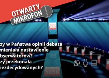 Czy w Państwa opinii debata zmieniała nastawienie obserwatorów? Czy przekonała niezdecydowanych?  Radio Zachód - Lubuskie