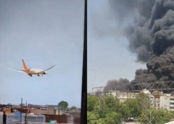 Katastrofa lotnicza w Indiach. Na pokładzie samolotu ponad 200 osób [ZDJĘCIA] Radio Zachód - Lubuskie