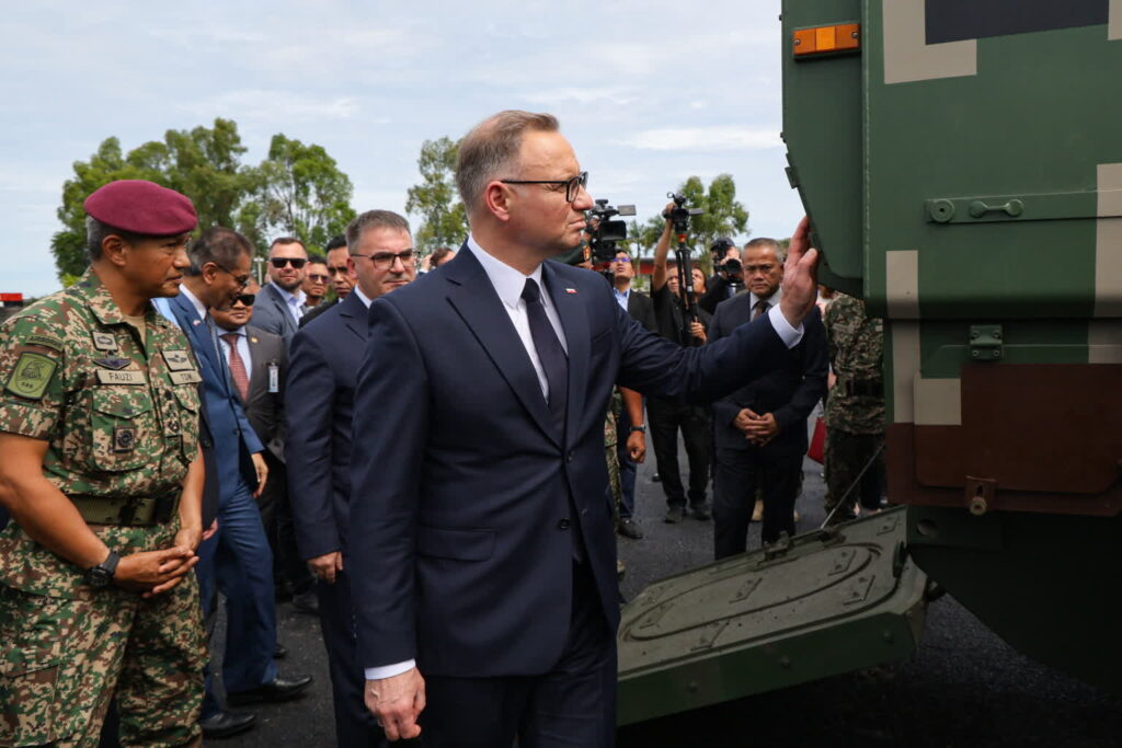 Prezydent Andrzej Duda w Malezji (PAP/Paweł Supernak)