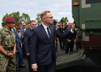Prezydent Andrzej Duda w Malezji (PAP/Paweł Supernak)
