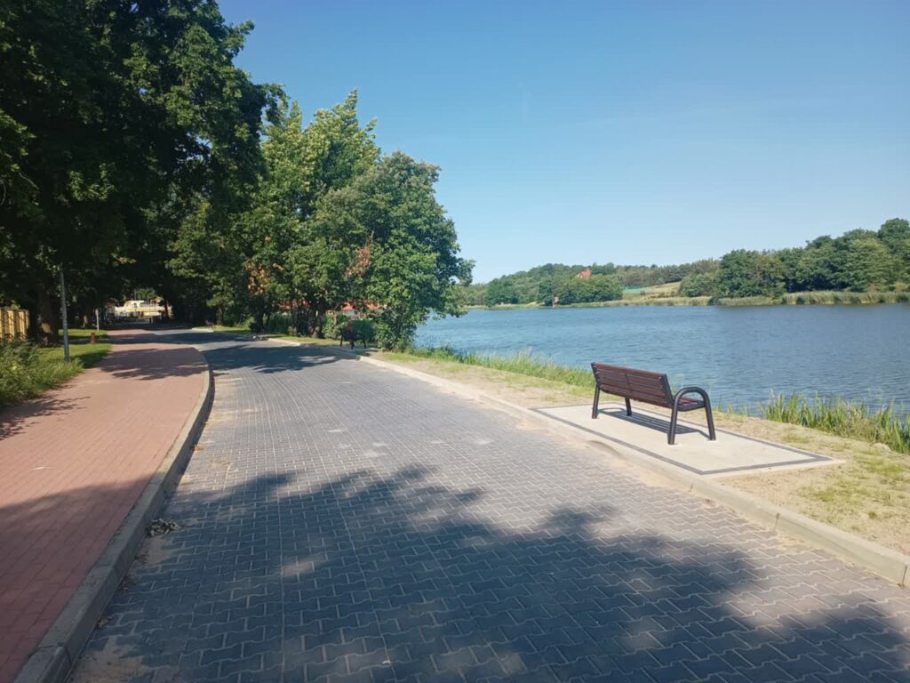 Przebudowa ulicy Słowackiego w Lubsku zakończona fot. K.Gonera