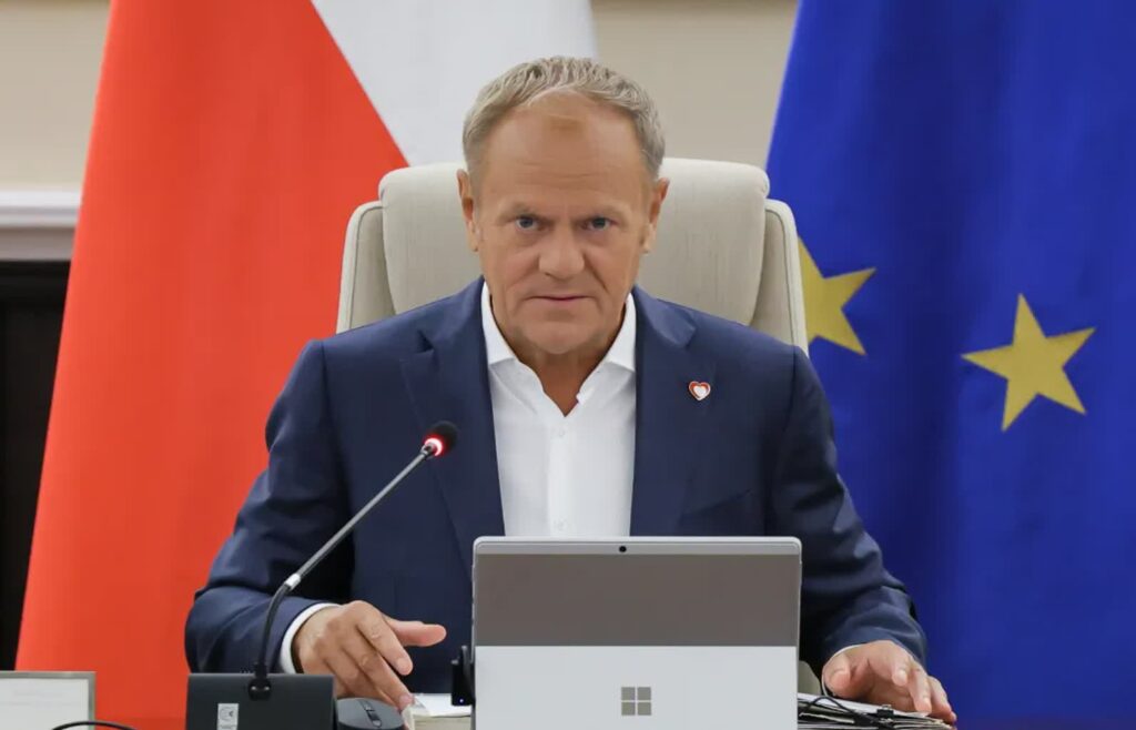 Premier Donald Tusk. Fot. PAP/Paweł Supernak