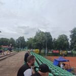 Trybuny głównego kortu MOSiR-u (fot. Jakub Lesiński)