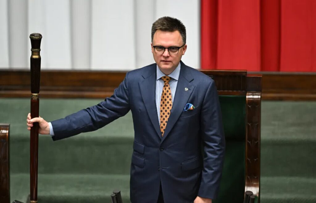 Szymon Hołownia. Fot. PAP/Radek Pietruszka