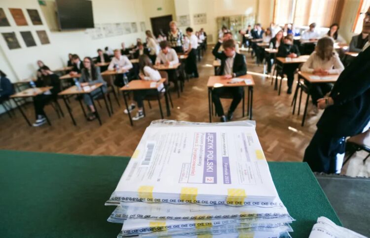 Egzamin maturalny Fot. PAP/Lech Muszyński