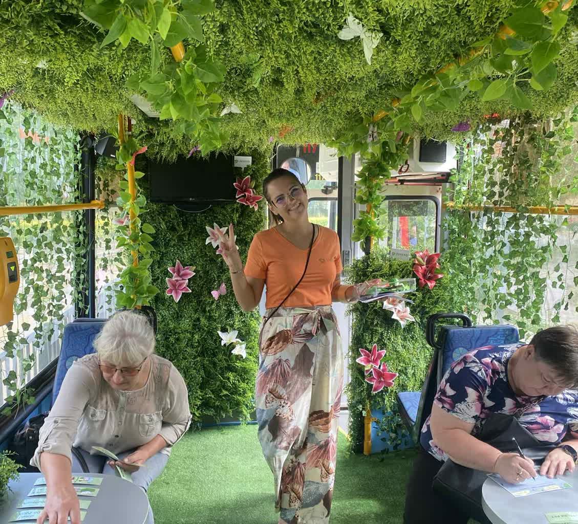 Eko tramwaj w drodze. Na pokładzie zabawy, konkursy i duża dawka wiedzy Radio Zachód - Lubuskie