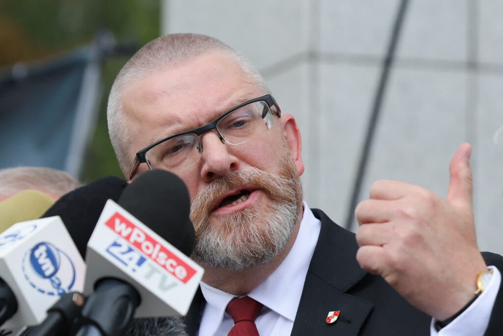 Grzegorz Braun (PAP/Paweł Supernak)