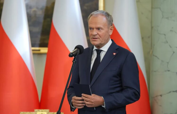 Premier Donald Tusk Fot. PAP/Paweł Supernak