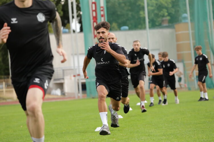 Treningi przed nowym sezonem czas start! Lechia rozpoczęła przygotowania 9 fot. Mateusz Komperda / Lechia Zielona Góra