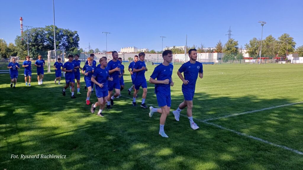 Stilon po pierwszym treningu Stilon po pierwszym treningu Radio Zachód - Lubuskie