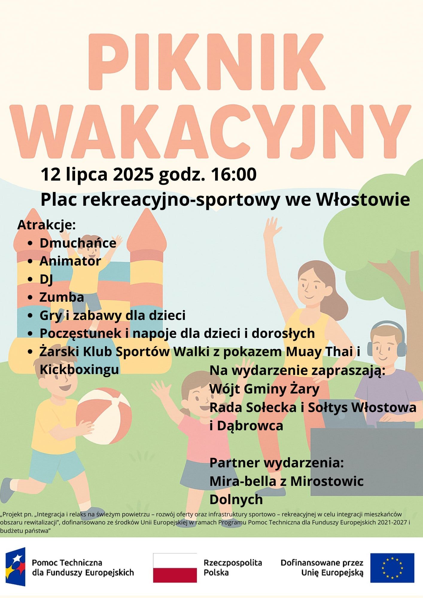 Żarska gmina zaprasza na integracyjny festyn we Włostowie Radio Zachód - Lubuskie
