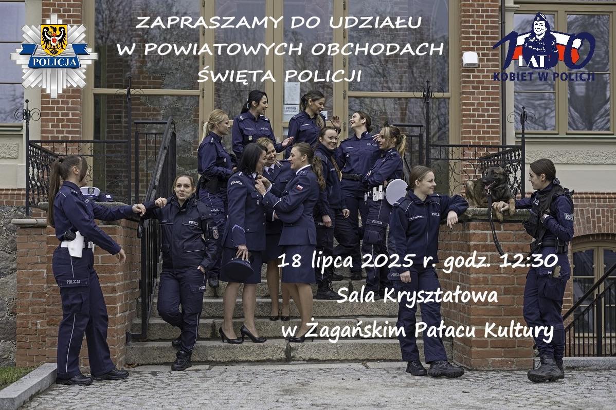 Żagańscy funkcjonariusze zapraszają na powiatowe święto policji Radio Zachód - Lubuskie