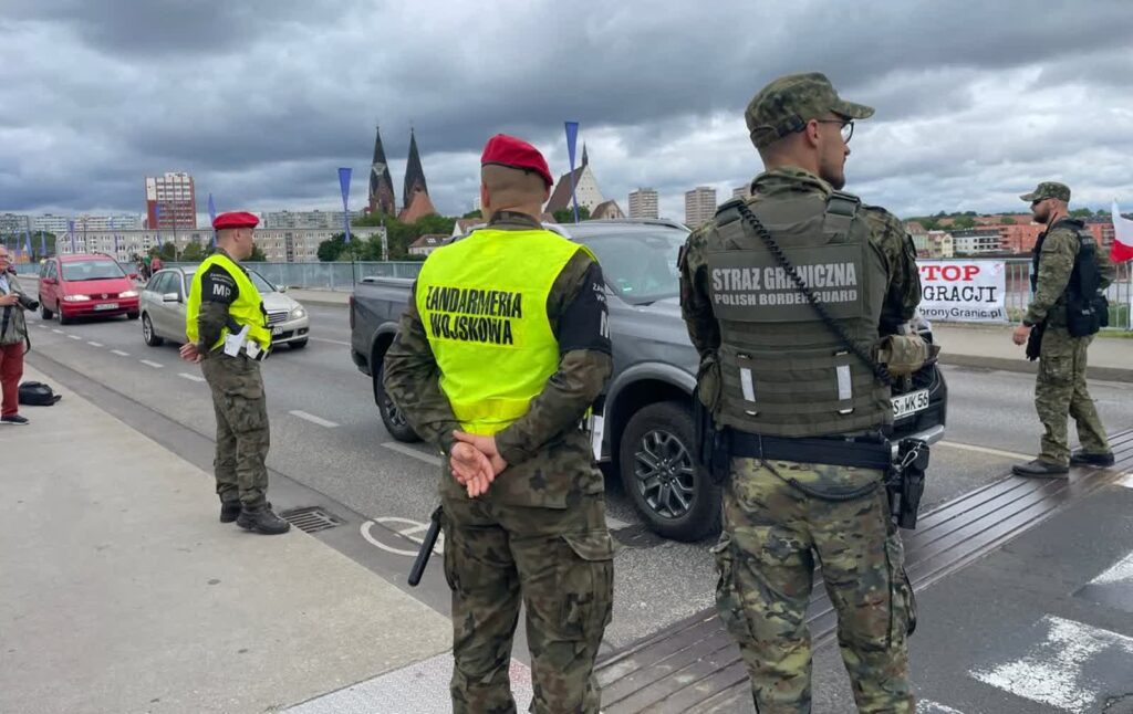 Straż Graniczna o kontrolach na granicy z Niemcami 1 Kontrole na granicy polsko-niemieckiej (fot. Bartosz Schaefer)