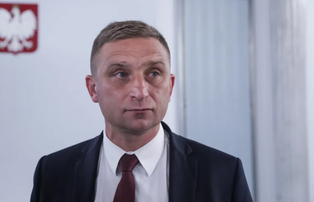 Robert Bąkiewicz. Fot. PAP/Tomasz Gzell