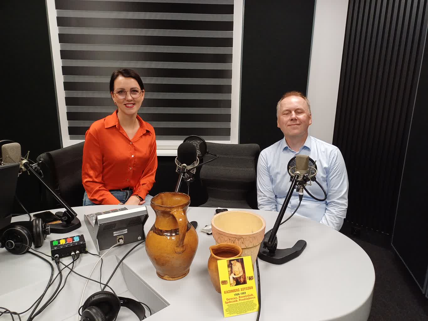 Paulina Szewczyk i Piotr Szyszko – organizatorzy pleneru ceramicznego w Letnicy