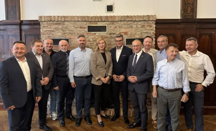 posiedzenie zarządu lubuskiej Platformy Obywatelskiej, Międzyrzecz 14.07