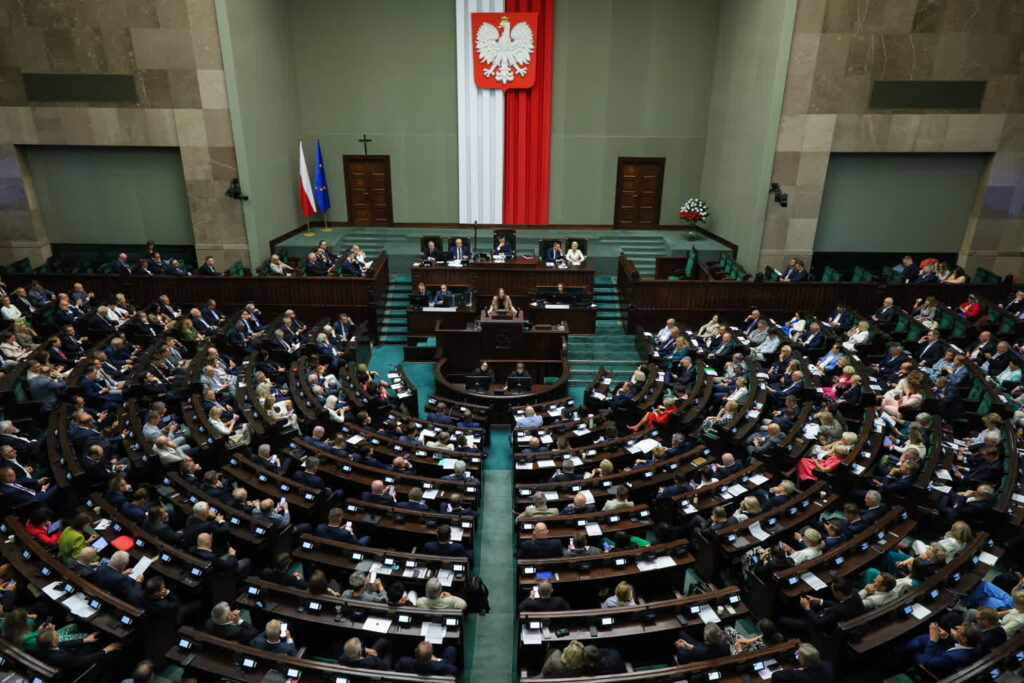 Posiedzenie Sejmu (PAP/Paweł Supernak)