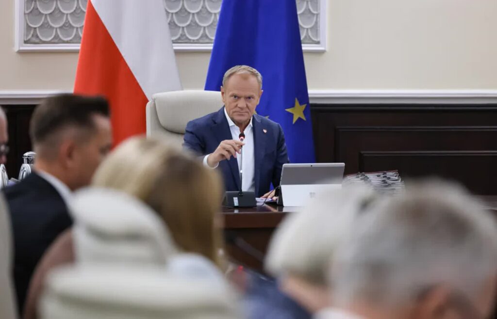 Premier Donald Tusk. Fot. PAP/Albert Zawada