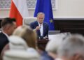 Premier Donald Tusk. Fot. PAP/Albert Zawada