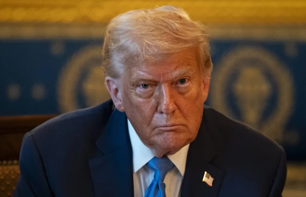 Prezydent USA Donald Trump. Fot. PAP/EPA/ALEXANDER DRAGO / POOL