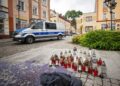 Miejsce bójki dwóch grup mężczyzn na terenie miejscowości Nowe w powiecie świeckim, fot. PAP/Tytus Żmijewski