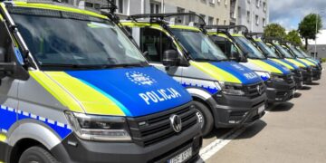Nowe furgony dla policjantów prewencji Radio Zachód - Lubuskie