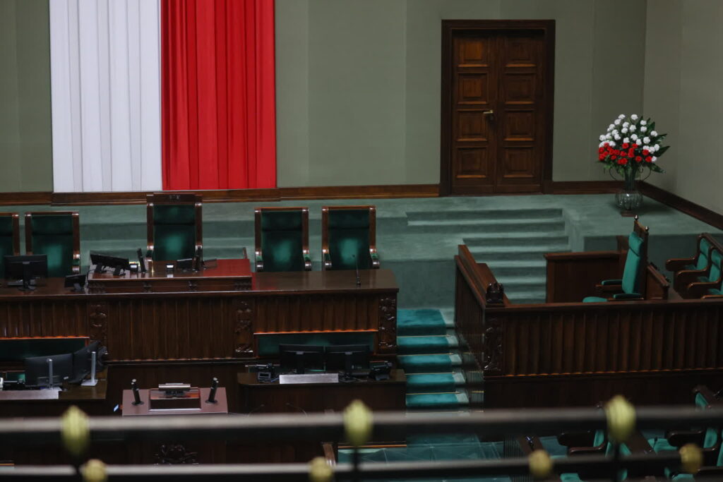 Sala sejmowa (PAP/Leszek Szymański)