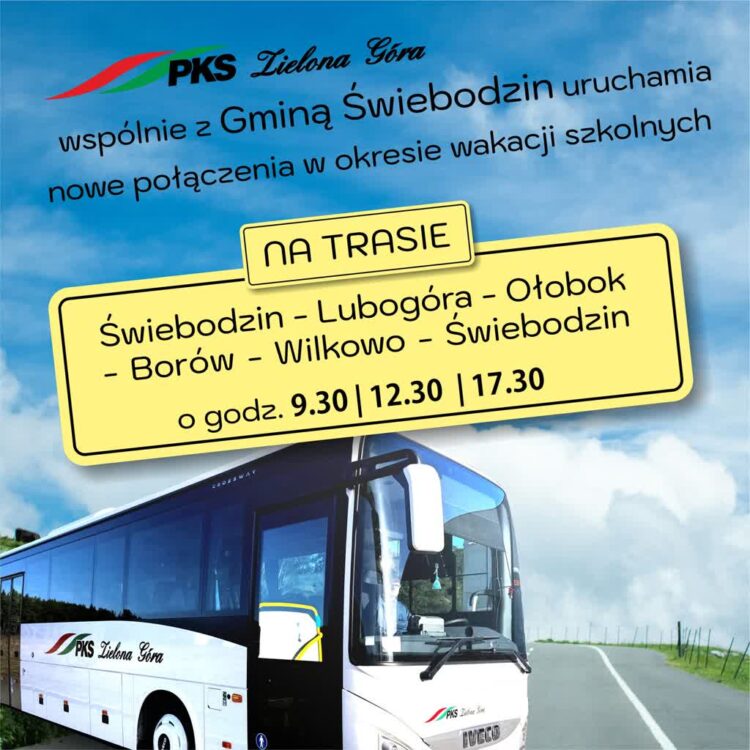 Miejskie autobusy w Świebodzinie 9 graf. UM Świebodzin