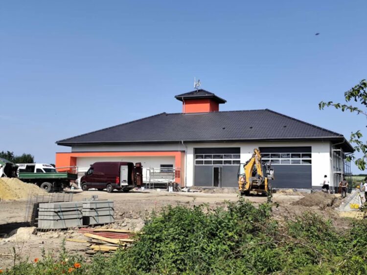 W Złotniku w gminie Żary powstaje nowa remiza 9 fot. OSP Złotnik