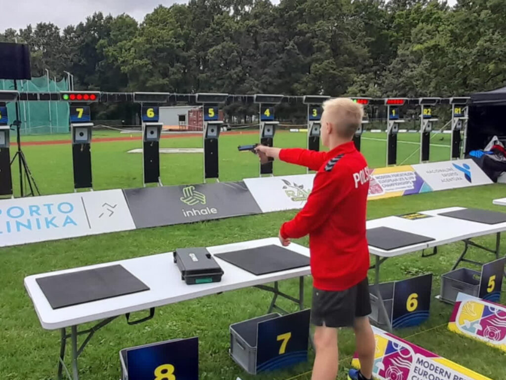 Wojciech Kurianowicz dziesiąty w Mistrzostwach Europy U15 fot. Facebook/Polski Związek Pięcioboju Nowoczesnego